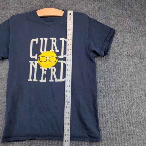 Culvers Men's Curb Nerd Graphic T-Shirt Blue XS Short Sleeve Crew Neck - Picture 10 of 12